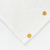 リトルプリンセスベビーブランケットベビーシャワーギフト  フリースブランケット (角)