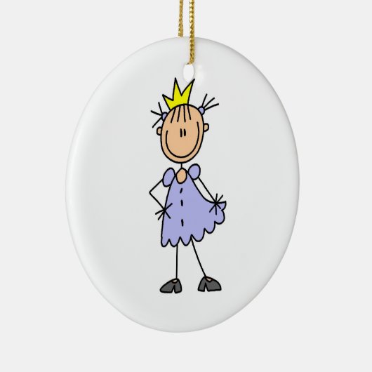 リトルプリンセス付き王冠 セラミックオーナメント (右)