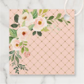 リトルプリンセス赤面フローラベビーシャワー フェイバータグ (裏面)