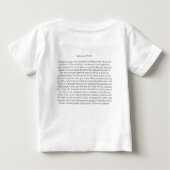 リトルプリンセス エーエー ベイビー ファイン ジェリーＴシャツ ベビーTシャツ (裏面)