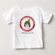 リトルプリンセス エーエー ベビーファイン ジェリーTシャツ