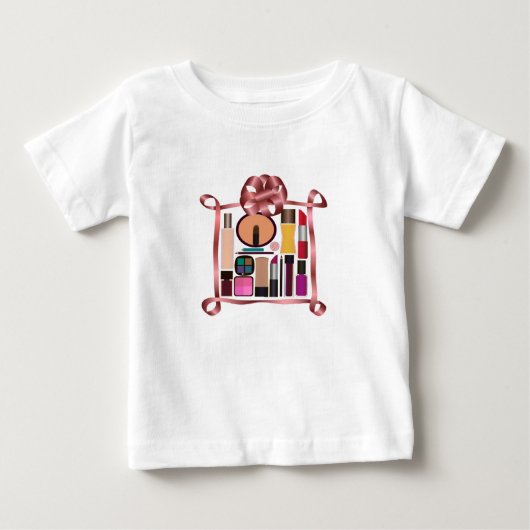 リトルプリンセス。 ベビーTシャツ (正面)