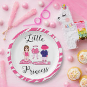 「リトルプリンセス」 ペーパープレート (パーティー)