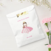 リトルプリンセス 誕生日 記念品 袋 名入れ (封をした状態)