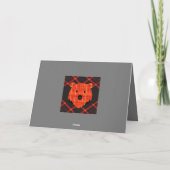 リトルプレイドストーリーブックベア サンキューカード (裏面)