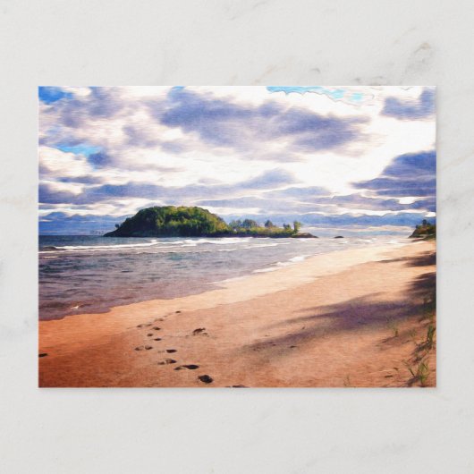 リトルプレスク島 ポストカード (正面)