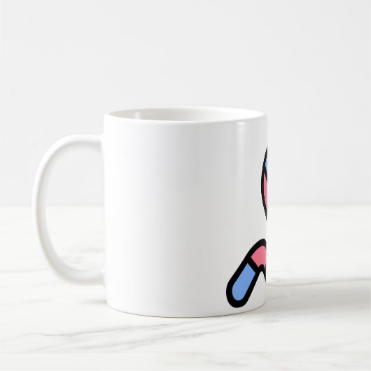 リトルヘビ コーヒーマグカップ (左)