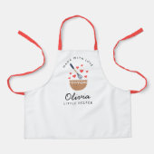 リトルヘルパーファミリーマッチング エプロン (正面)