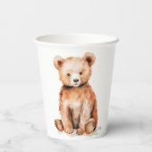 リトルベアウッドランドテーマカップ 紙コップ (裏面)