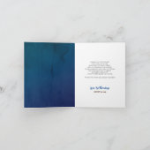 リトルベアカウボーイベイビーシャワーのお礼 サンキューカード (内部)