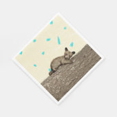 リトルベアカブ登山ツリーパーティー スタンダードランチョンナプキン (角)