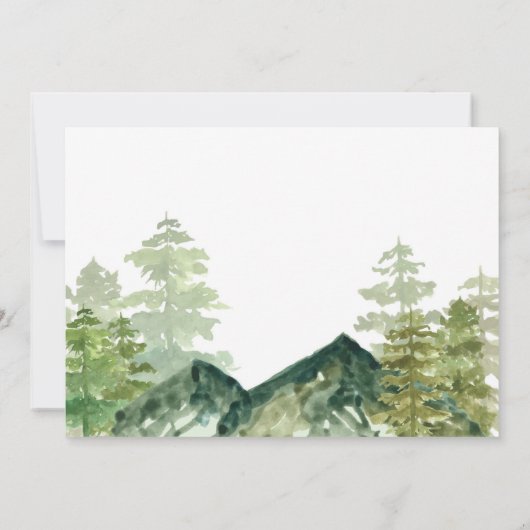 リトルベアターニングワンバースデー招待状 サンキューカード (裏面)