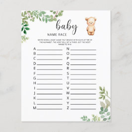 リトルベアベビー名の競争