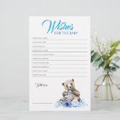 リトルベアーブルーフローラベビーシャワーゲーム (スタンド正面)