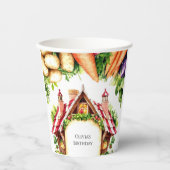 リトルベジス農家市場誕生日 紙コップ (正面)