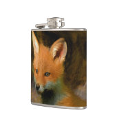 リトルベビーキツネクブポートレート フラスク (左)