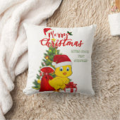 リトルベビーチキンクリスマス クッション (ブランケット)
