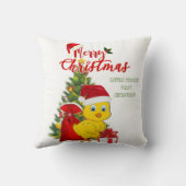 リトルベビーチキンクリスマス クッション (裏面)