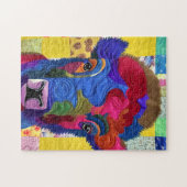 リトルベビーバイソンキルトライクデザイン ジグソーパズル (横)