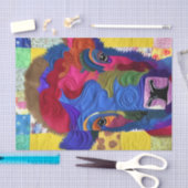 リトルベビーバイソンキルトライクデザイン 薄葉紙 (クラフト)