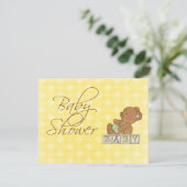 リトルベビーベアベビーシャワー招待状 招待状 (スタンド正面)