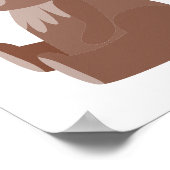 リトルベビーベア子供部屋ポスター ポスター (角)