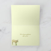 リトルベビーラムズオンイエローヴァレンティーンズデイカード シーズンカード (内部)