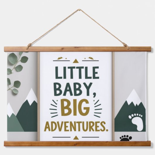 リトルベビー大 吊り下げ型タペストリー (正面)