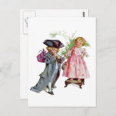 リトルベンジャミンフランクリン ポストカード (正面/裏面)