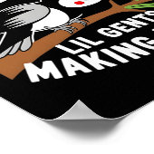 リトルペッカークラブリールガントメイキングデントレトロWo ポスター (角)