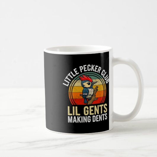 リトルペッカークラブリールゲントメイクデントおもしろい コーヒーマグカップ (右)