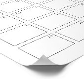 リトルペンギンは誕生日の赤ちゃんシャワーのゲームを推測 ポスター (角)