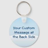 リトルペンギン歩くオンスノーキーチェーン キーホルダー (裏面)