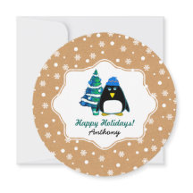 リトルペンギン |クリスマス名前をカスタムする