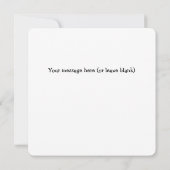 リトルホエール・ザンキュー・ノート・カード ノートカード (裏面)