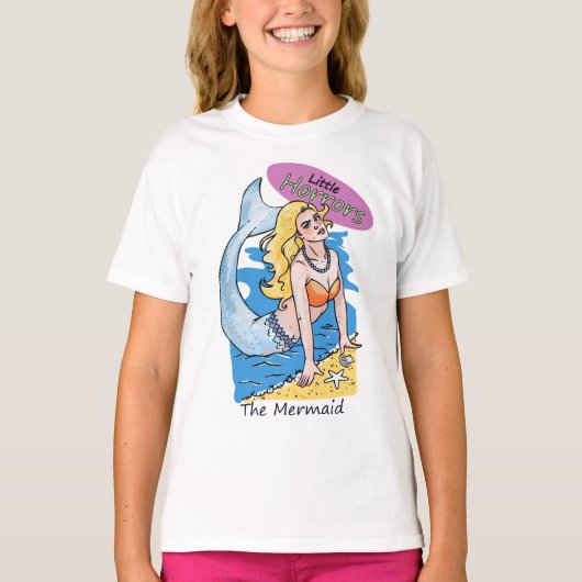 リトルホラーズ マーメイド Tシャツ (正面)