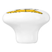 リトルホワイトアヒルスタンディングサンダー_コーブ セラミックノブ (側面)