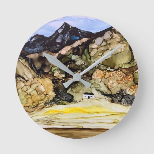 リトルホワイトハウスグレンコー ラウンド壁時計 (正面)