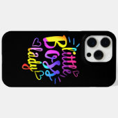 リトルボスラディーガールズキッズ娘ベビー ミニボス Case-Mate iPhoneケース (裏面 (横))