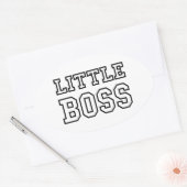 リトルボス 楕円形シール (封筒)