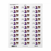 リトルボーイとトナカイ ラベル (フルシート)