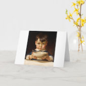 リトルボーイアットブレックファスト カード (黄色い花)