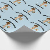 リトルボーイカウボーイカスタム誕生日 ラッピングペーパー (角)