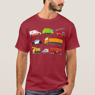 リトルボーイズ緊急車両病院トラック Tシャツ
