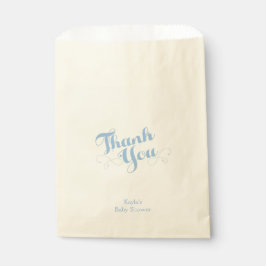 リトルボーイブルーベビーシャワー、カスタムパーティーバッグ フェイバーバッグ