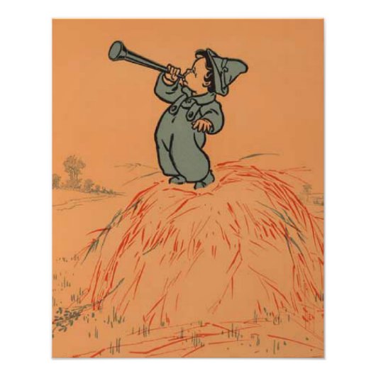 リトルボーイブルー子供部屋ライム フォトプリント (正面)