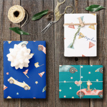 リトルボーイレーシングカー水の色パターン誕生日