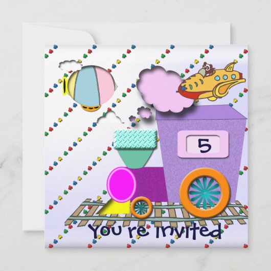 リトルボーイ招待状 招待状 (正面)