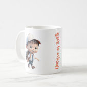 リトルボーイ新学期 コーヒーマグカップ (正面左)