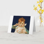 リトルボーイ食べズブレックファースト カード (黄色い花)